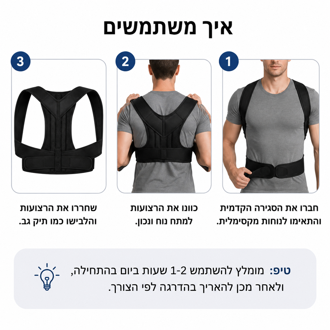 Alignback החגורת פרמיום של