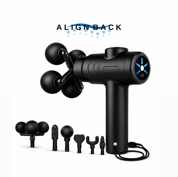ALIGN BACK– אקדח עיסוי עוצמתי לשחרור שרירים וכאבים