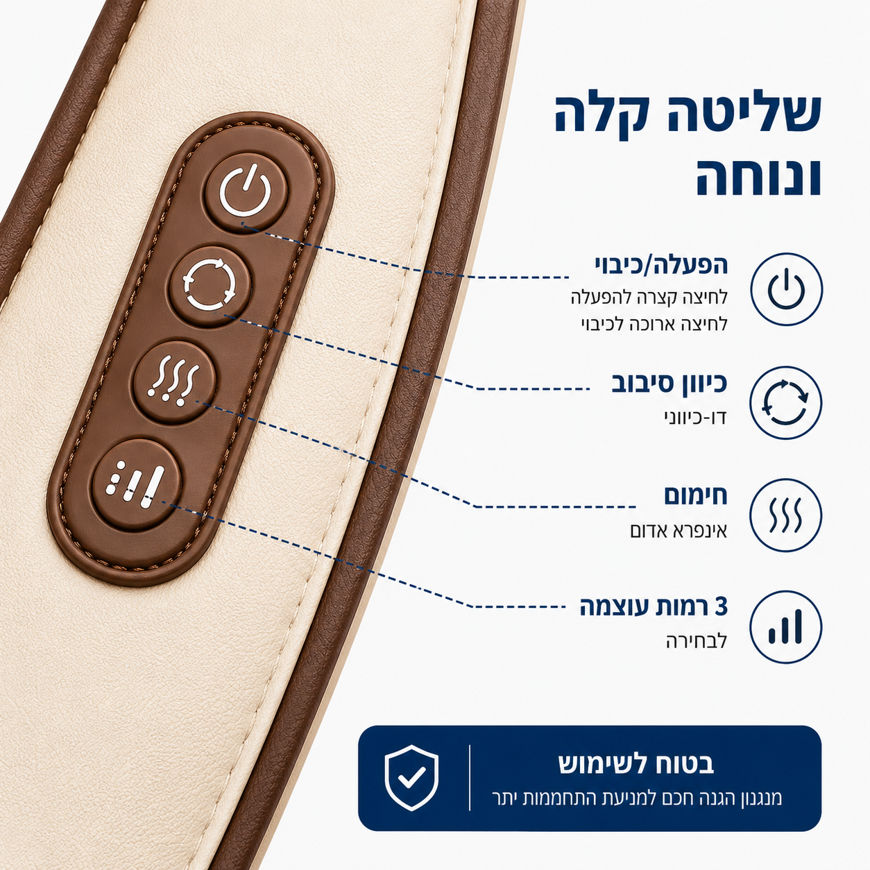 AlignBack  שחרור עמוק לצוואר ולכתפיים